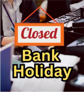 Bank Holiday Chart 2025 image